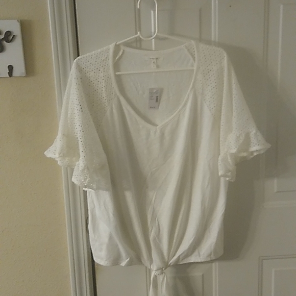 Maurices Tops - Brand new white summer shirt